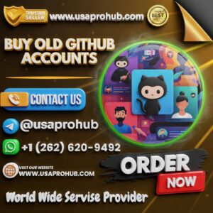 Buy Old GitHub Accounts