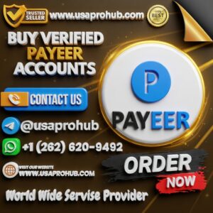 Buy Verified Payeer Accounts