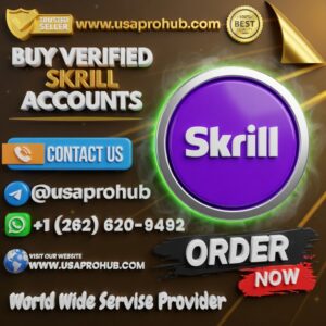 Buy Verified Skrill Accounts
